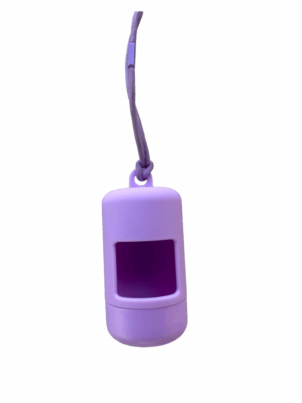 PORTABOLSAS AGUA VIOLETA